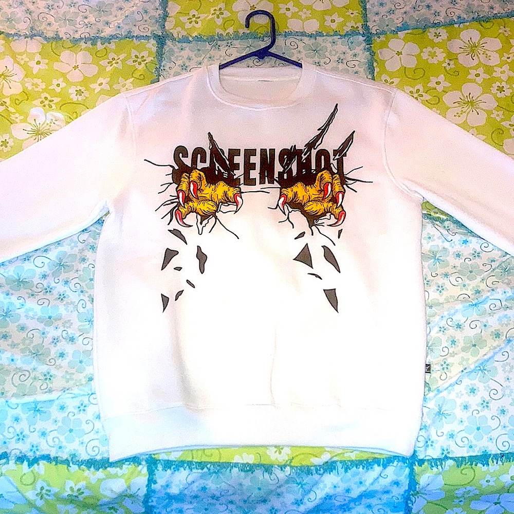 White sweater new fresh